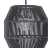 Palecek Lighting Palecek Tanner Outdoor Pendant Globe Black