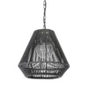 Palecek Lighting Palecek Tanner Outdoor Pendant Tapered Black