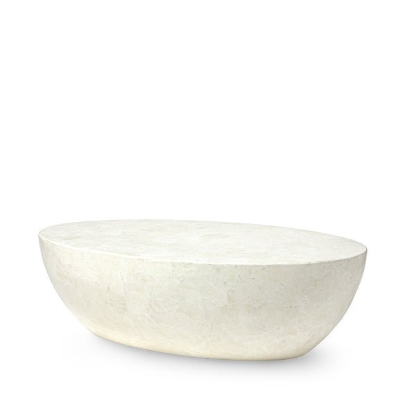 Palecek Furniture Default Title / Motor Freight - Rate TBQ Palecek Vail Outdoor Stone Coffee Table