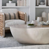 Palecek Furniture Default Title / Motor Freight - Rate TBQ Palecek Vail Outdoor Stone Coffee Table