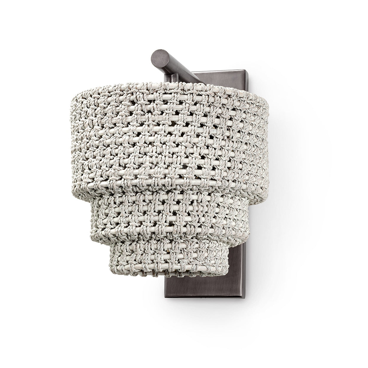 Palecek Lighting Palecek Veranda Sconce Whitewash Bronze