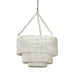 Palecek Lighting Default Title / Motor Freight - Rate TBQ Palecek Veranda Woven Pendant, Whitewash