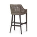 Palecek Furniture I/O SAILCLOTH SALT 64 / Motor Freight - Rate TBQ Palecek Vincent 30" Barstool Mocha