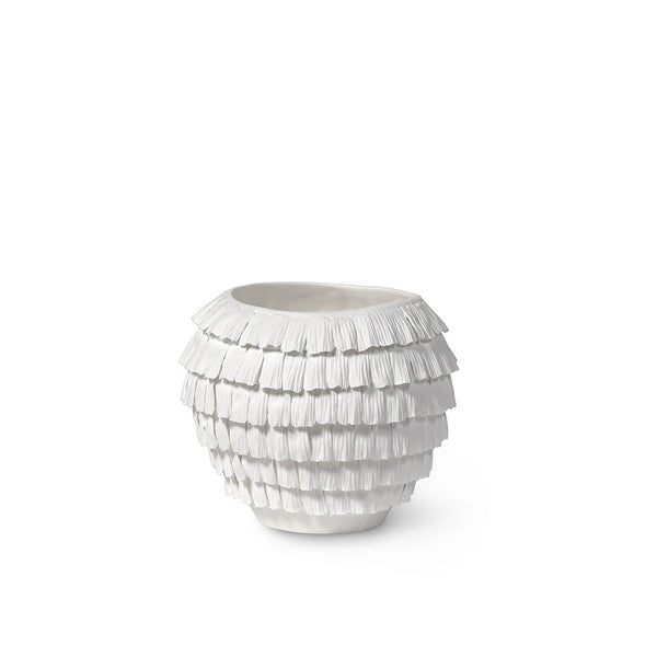 Palecek Home Decor Palecek Vivian Porcelain Vase, Short