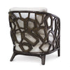 Palecek Furniture I/O SAILCLOTH SALT 64 / Motor Freight - Rate TBQ Palecek Warren Lounge Chair