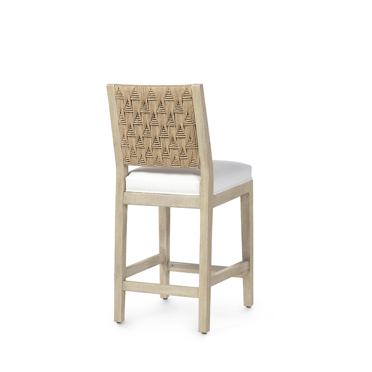 Palecek Furniture I/O OYSTER CHENILLE 4K / Motor Freight - Rate TBQ Palecek Waterbury 24" Counter Stool