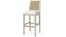 Palecek Furniture I/O OYSTER CHENILLE 4K / Motor Freight - Rate TBQ Palecek Waterbury 30" Barstool