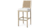 Palecek Furniture I/O OYSTER CHENILLE 4K / Motor Freight - Rate TBQ Palecek Waterbury 30" Barstool