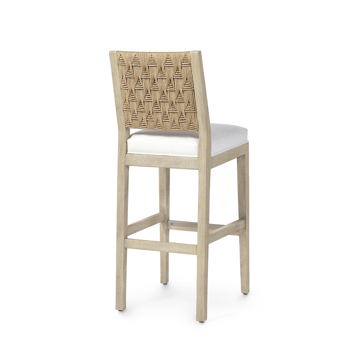 Palecek Furniture I/O OYSTER CHENILLE 4K / Motor Freight - Rate TBQ Palecek Waterbury 30" Barstool