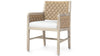 Palecek Furniture I/O OYSTER CHENILLE 4K / Motor Freight - Rate TBQ Palecek Waterbury Arm Chair