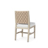 Palecek Furniture I/O OYSTER CHENILLE 4K / Motor Freight - Rate TBQ Palecek Waterbury Side Chair