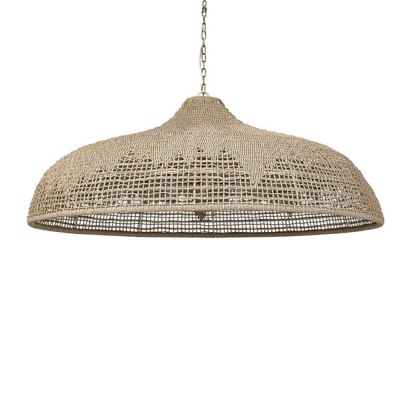 Palecek Furniture Default Title / Motor Freight - Rate TBQ Palecek Westerly Outdoor Chandelier 54", Natural
