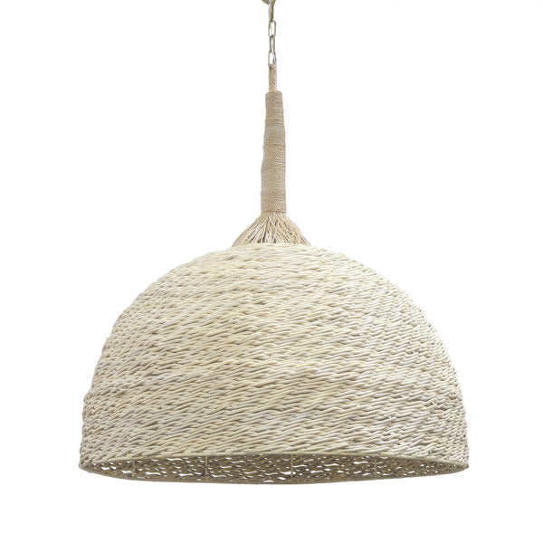 Palecek Lighting Default Title / Motor Freight - Rate TBQ Palecek Wisteria Oversize Chandelier, Whitewash