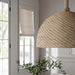 Palecek Lighting Default Title / Motor Freight - Rate TBQ Palecek Wisteria Oversize Chandelier, Whitewash