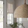 Palecek Lighting Default Title / Motor Freight - Rate TBQ Palecek Wisteria Oversize Chandelier, Whitewash
