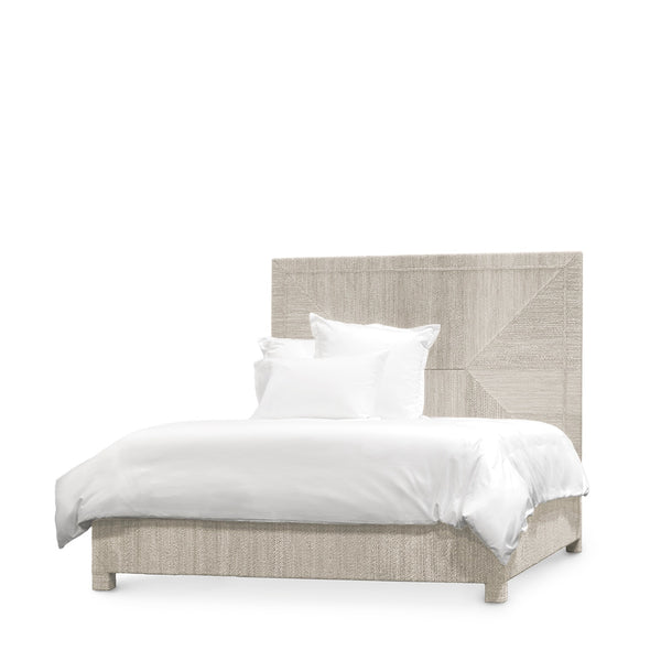 Palecek Furniture Default Title / Motor Freight - Rate TBQ Palecek Woodside Bed Queen, White Sand