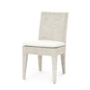 Palecek Furniture I/O SAILCLOTH SALT 64 / Motor Freight - Rate TBQ Palecek Woodside Dining Chair, White Sand