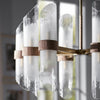 Palecek Lighting Default Title / Motor Freight - Rate TBQ Palecek Yvonne Chandelier