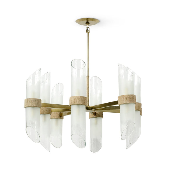 Palecek Lighting Default Title / Motor Freight - Rate TBQ Palecek Yvonne Chandelier