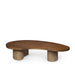 Palecek Furniture Default Title / Motor Freight - Rate TBQ Palecek Zoey Walnut Coffee Table, Large