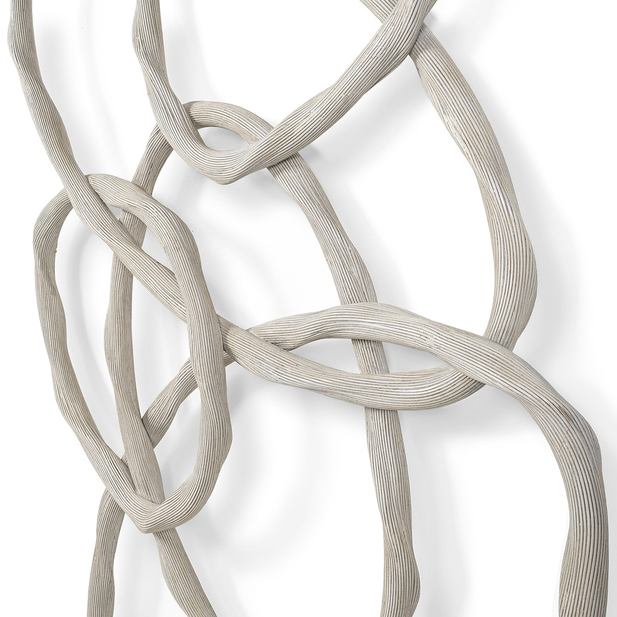 Palecek Home Decor Default Title / Motor Freight - Rate TBQ Palecek Zola Rattan Wall Decor, Whitewash