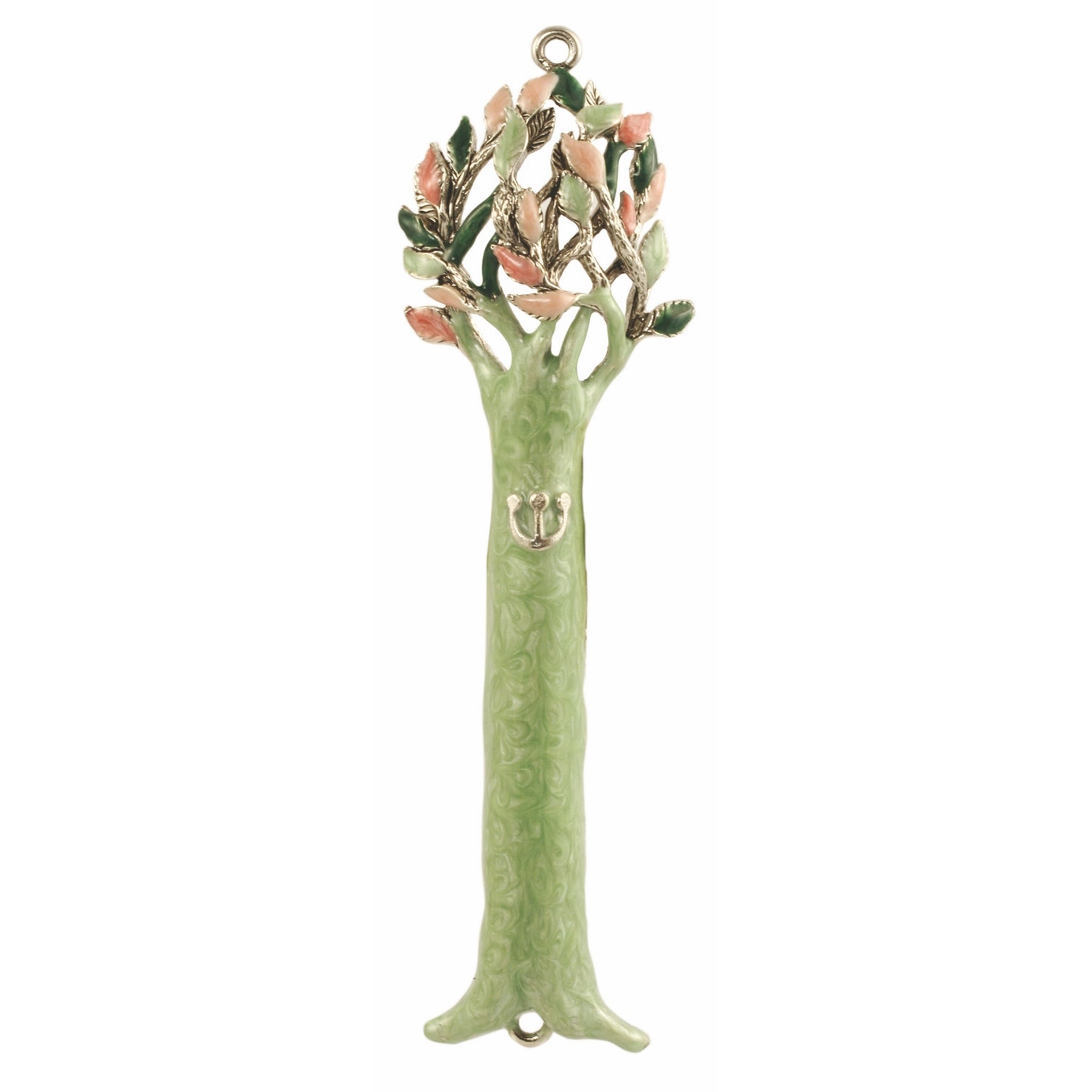 Quest Collection Tree Seasons Mezuzah - Pastel Green
