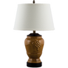 Danny's Fine Porcelain 22" Small Grape Jar Lamp -Yellow