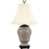 Danny's Fine Porcelain 25.5" Med Grape Jar Lamp - Beige