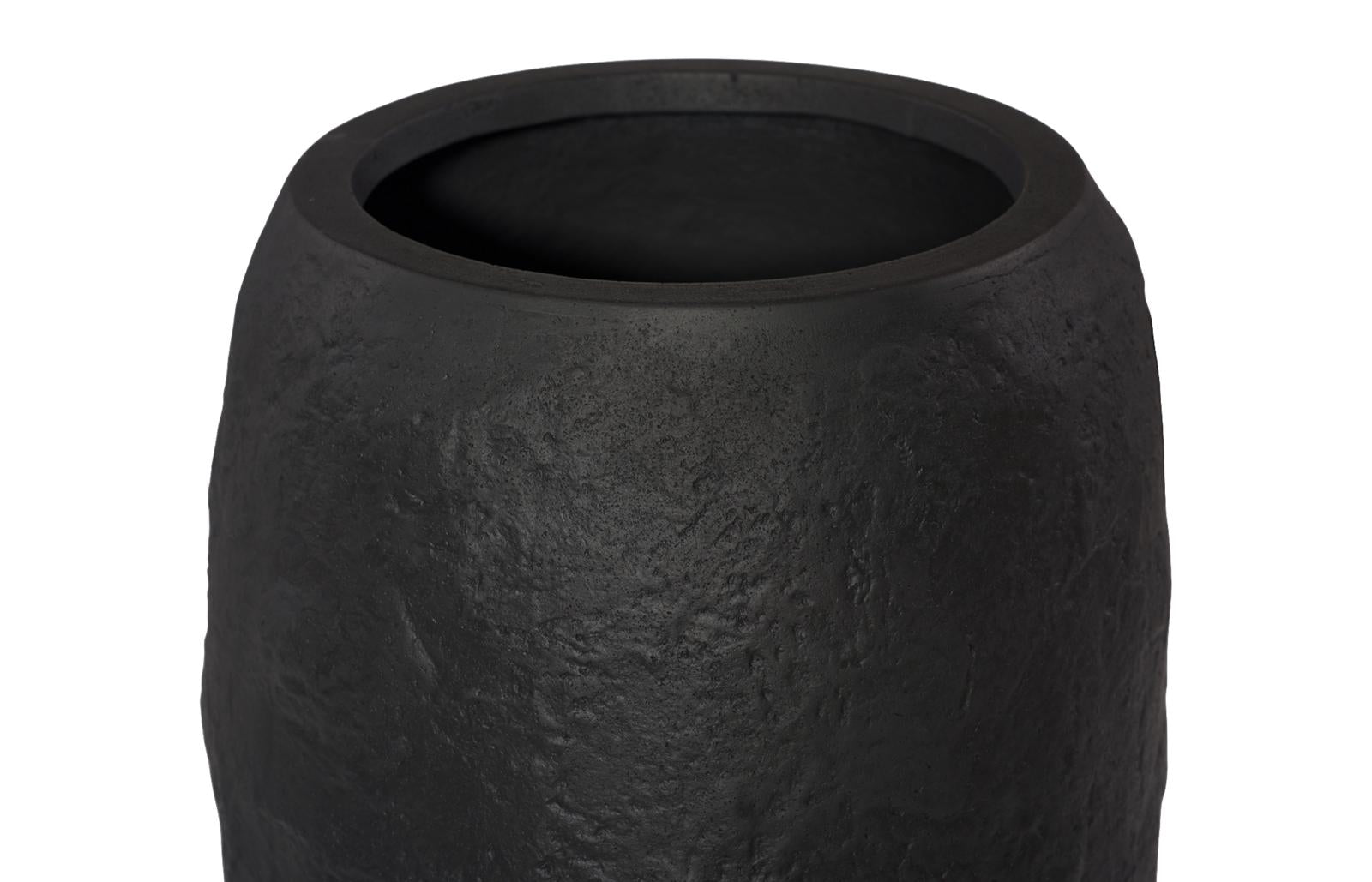 Phillips Collection Home Decor Phillips Collection Aera Planter, Black, Small
