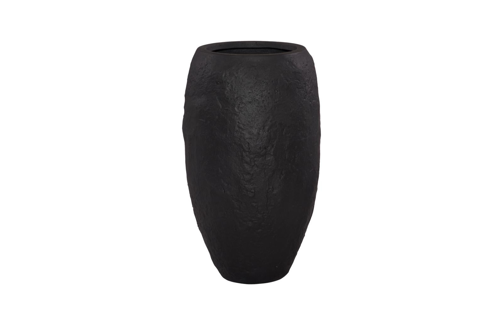 Phillips Collection Home Decor Phillips Collection Aera Planter, Black, Small