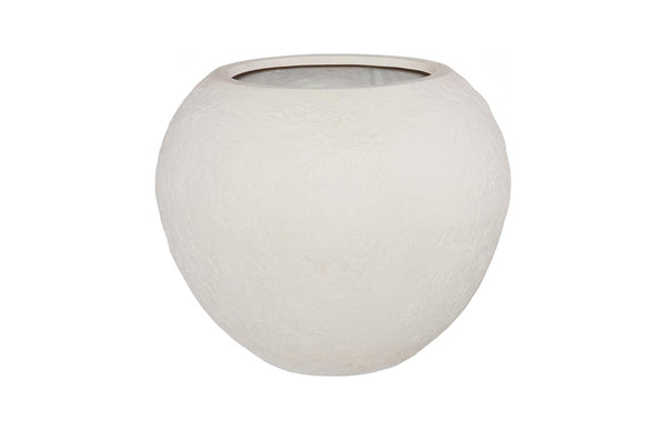 Phillips Collection Home Decor Phillips Collection Aera Planter, Wide, Off White, Large