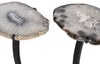 Phillips Collection Home Decor Phillips Collection Agate Side Table, Horseshoe Base, Assorted