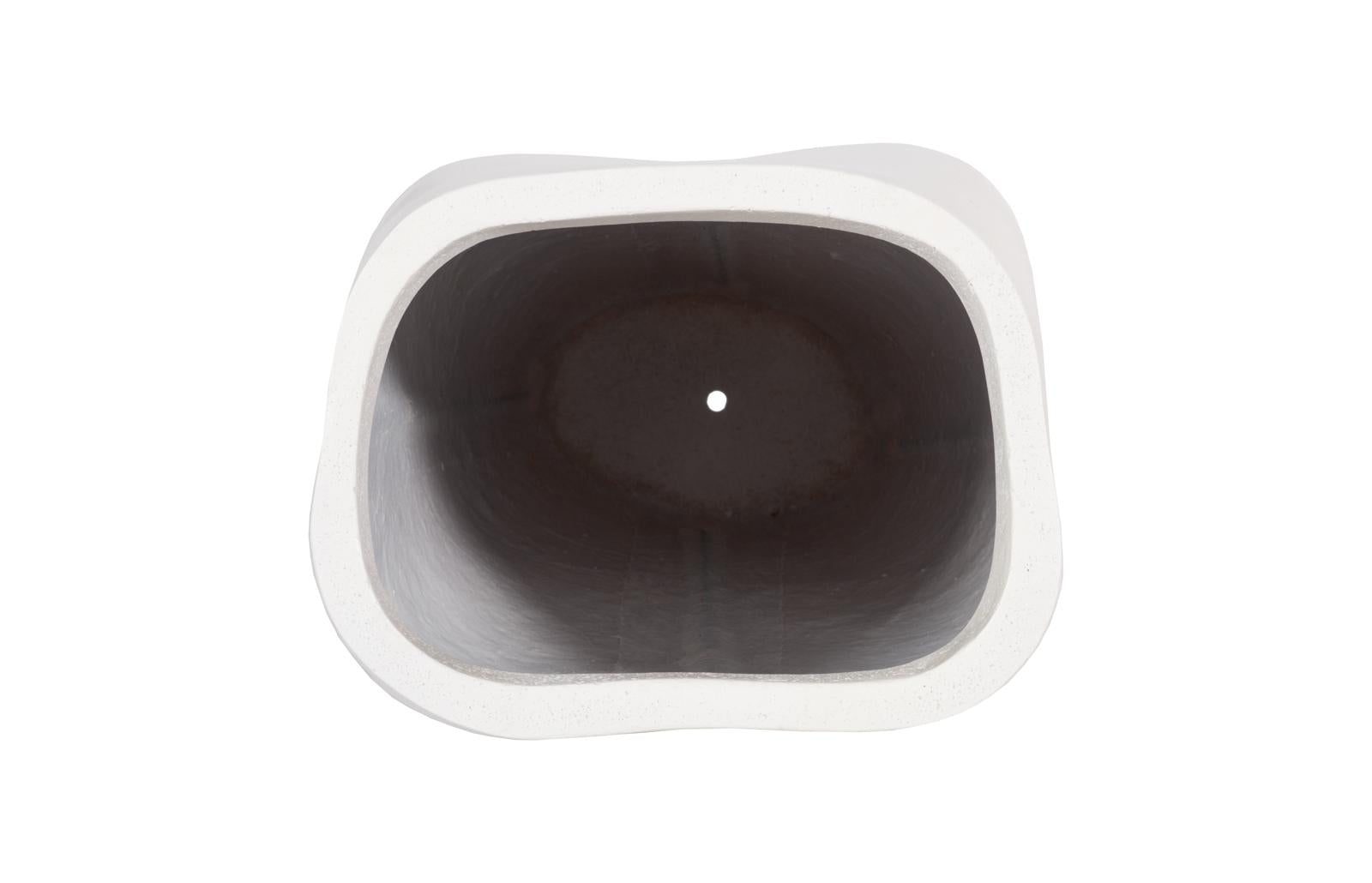 Phillips Collection Home Decor Phillips Collection Amorphous Planter, Large, White