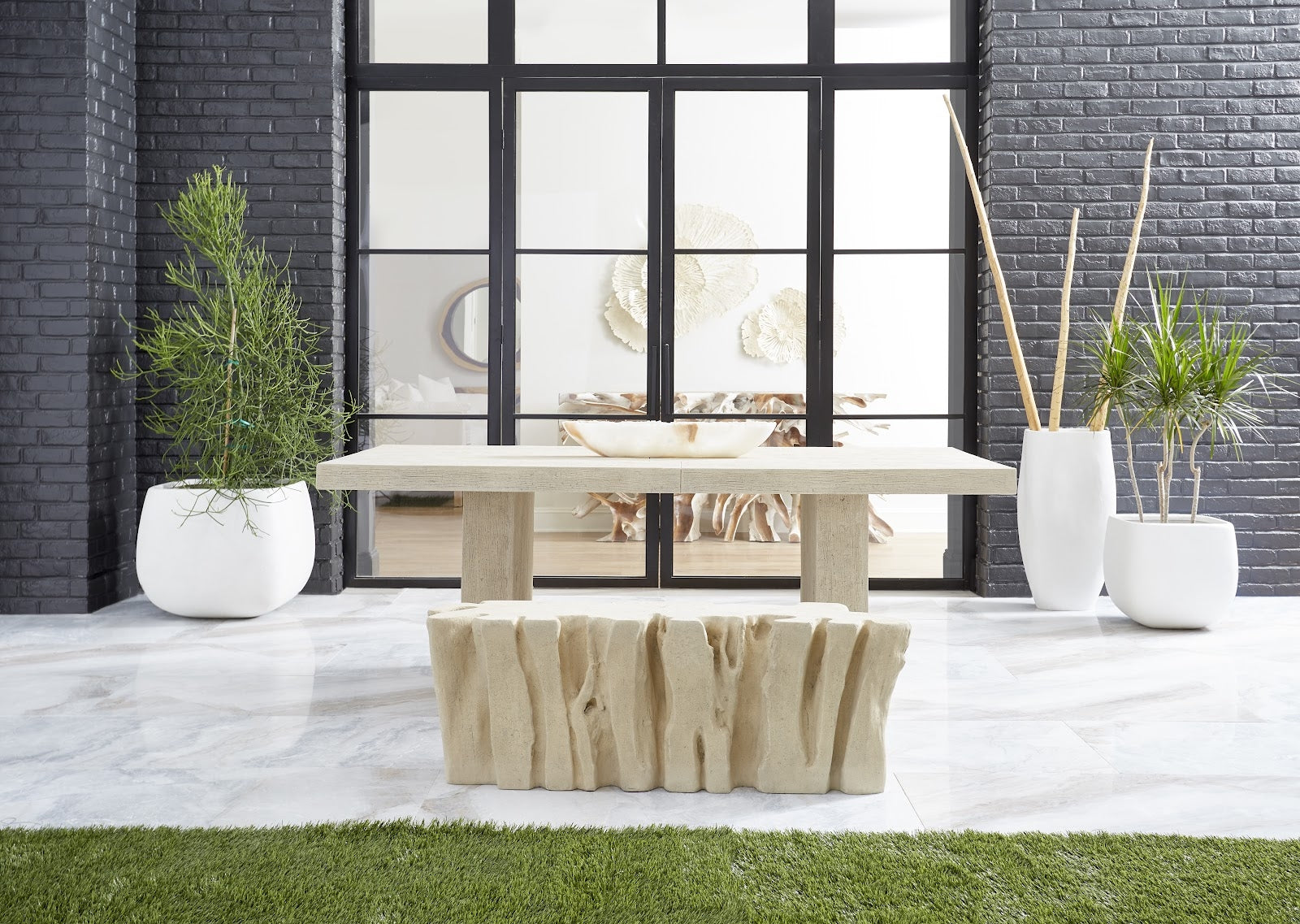 Phillips Collection Home Phillips Collection Ava Planter, Small, White