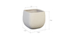 Phillips Collection Home Phillips Collection Ava Planter, Small, White