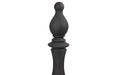 Phillips Collection Home Decor Phillips Collection Bishop Chess Sculpture, Cast Stone Black