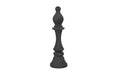 Phillips Collection Home Decor Phillips Collection Bishop Chess Sculpture, Cast Stone Black, Small