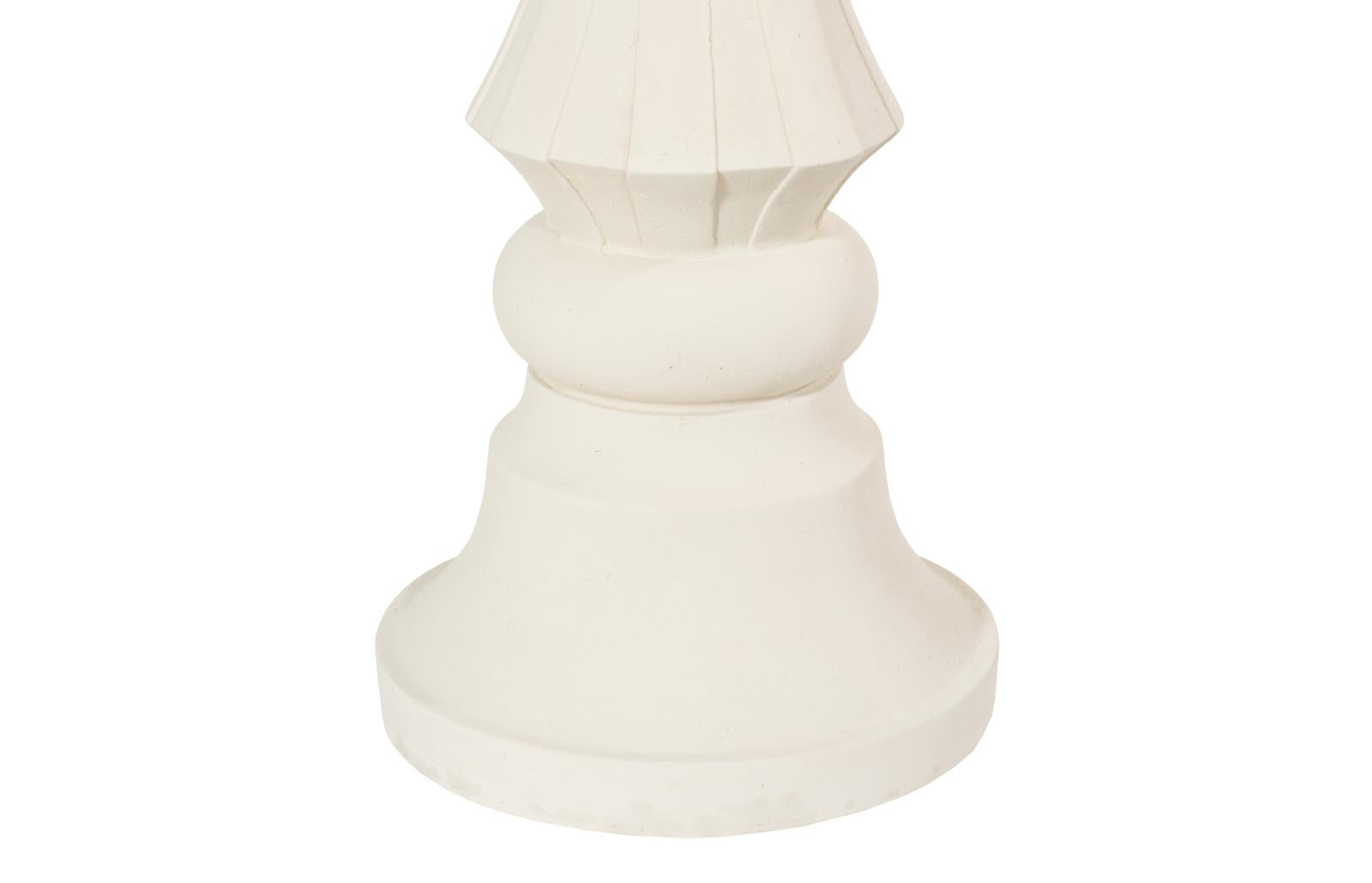 Phillips Collection Home Decor Phillips Collection Bishop Chess Sculpture, Cast Stone White