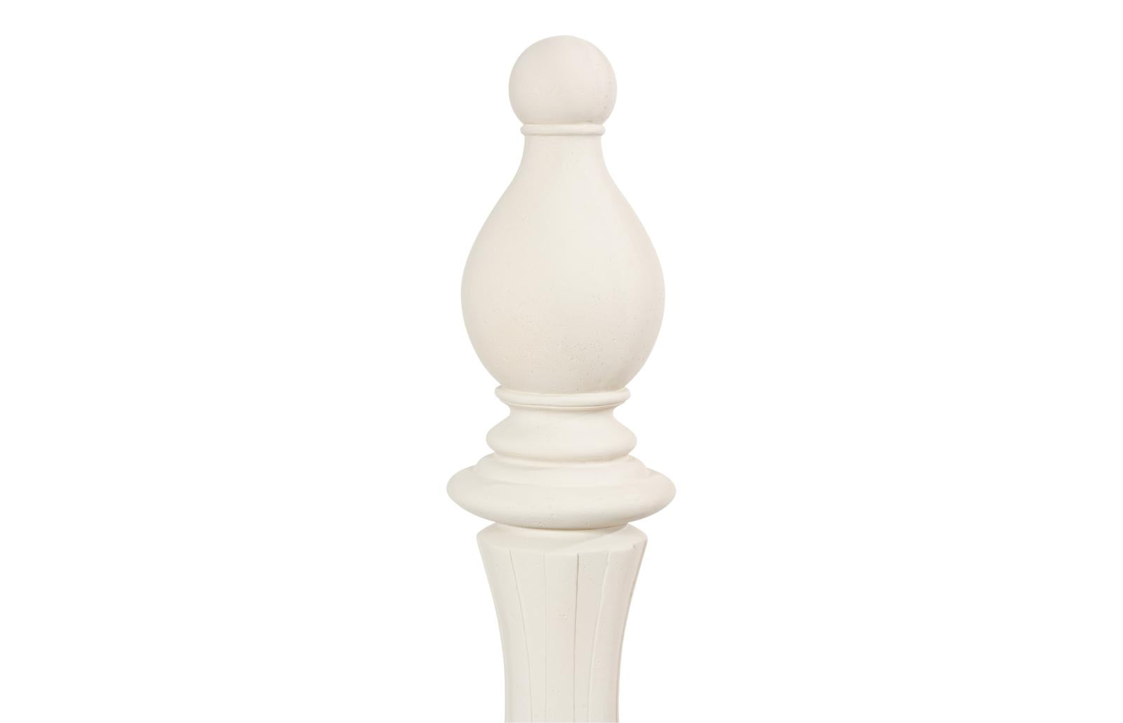 Phillips Collection Home Decor Phillips Collection Bishop Chess Sculpture, Cast Stone White