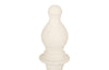 Phillips Collection Home Decor Phillips Collection Bishop Chess Sculpture, Cast Stone White, Small