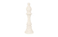 Phillips Collection Home Decor Phillips Collection Bishop Chess Sculpture, Cast Stone White, Small