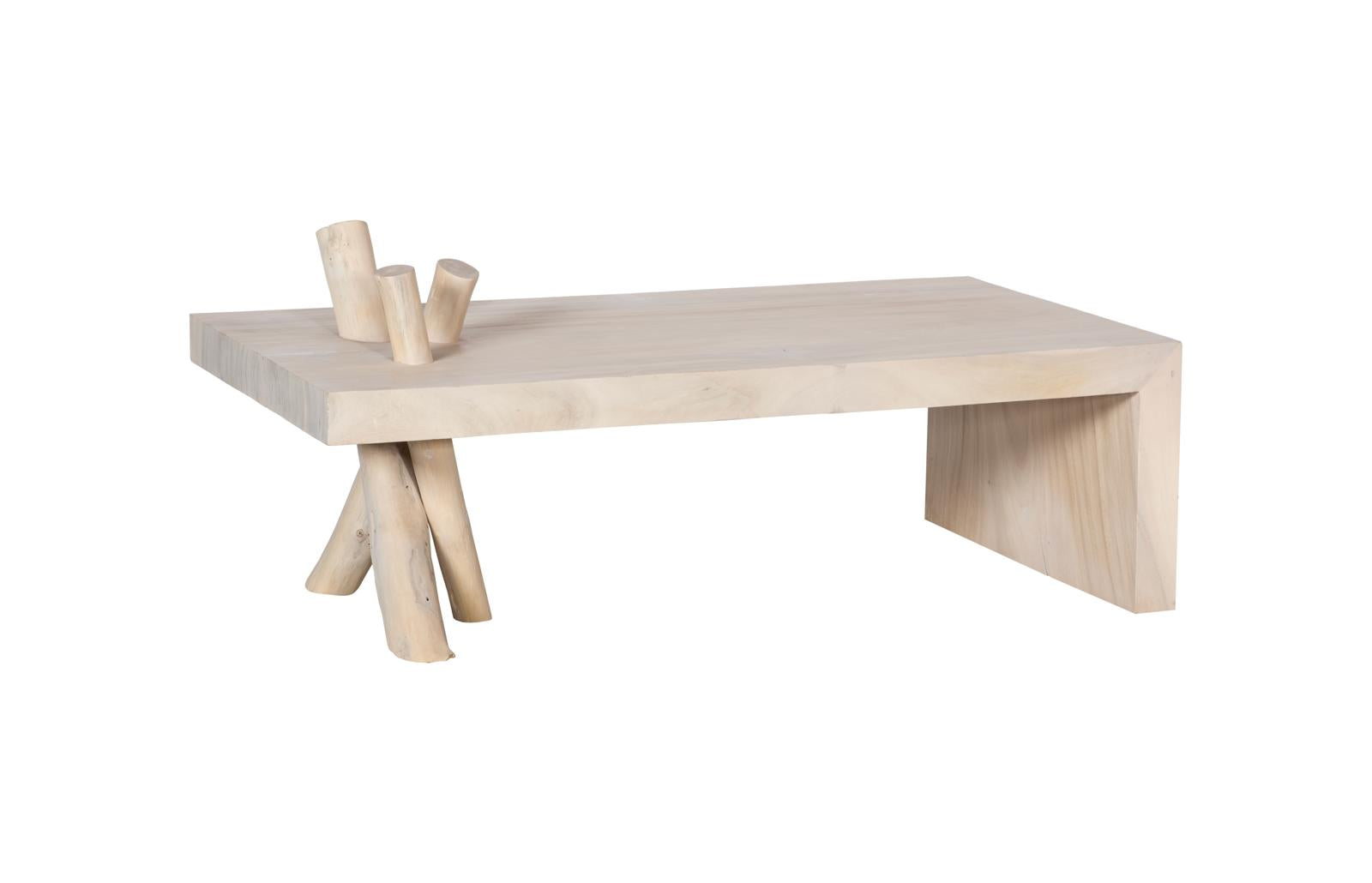Phillips Collection Home Decor Phillips Collection Branch Waterfall Coffee Table, Bleached