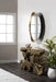 Phillips Collection Home Decor Phillips Collection Broken Egg Mirror, Black and Gold Leaf