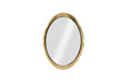 Phillips Collection Home Decor Phillips Collection Broken Egg Mirror, Black and Gold Leaf