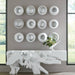 Phillips Collection Home Phillips Collection Broken Egg Wall Art, White and Silver Leaf, Set of 4