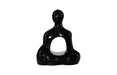 Phillips Collection Home Decor Phillips Collection Buddha Seated Sculpture, Gel Coat Black