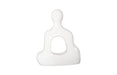 Phillips Collection Home Decor Phillips Collection Buddha Seated Sculpture, Gel Coat White