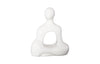 Phillips Collection Home Decor Phillips Collection Buddha Seated Sculpture, Gel Coat White