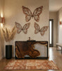 Phillips Collection Home Decor Phillips Collection Butterfly Wall Art, LG, Copper/Black, Metal