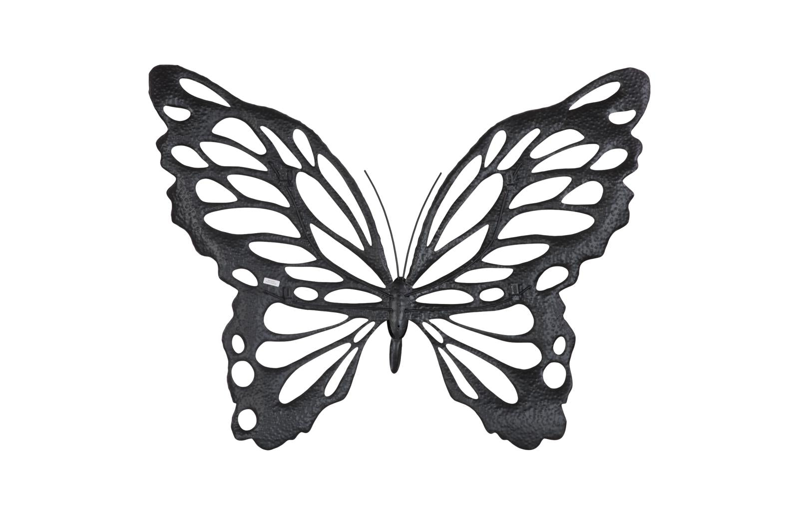 Phillips Collection Home Decor Phillips Collection Butterfly Wall Art, LG, Copper/Black, Metal